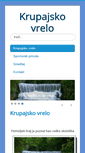 Mobile Screenshot of krupajskovrelo.com